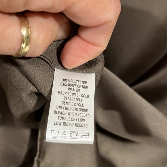 G.I.L.I Victorian Silky Satin Ruffle Button Down Blouse Lace Cuff XS Whimsygoth - Picture 7 of 9